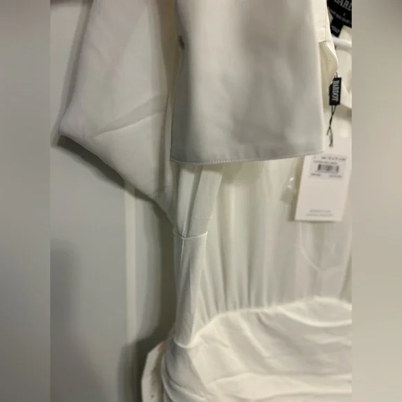 NWT Bardot Justina Mini Long Sleeve White Dress - Picture 9 of 12